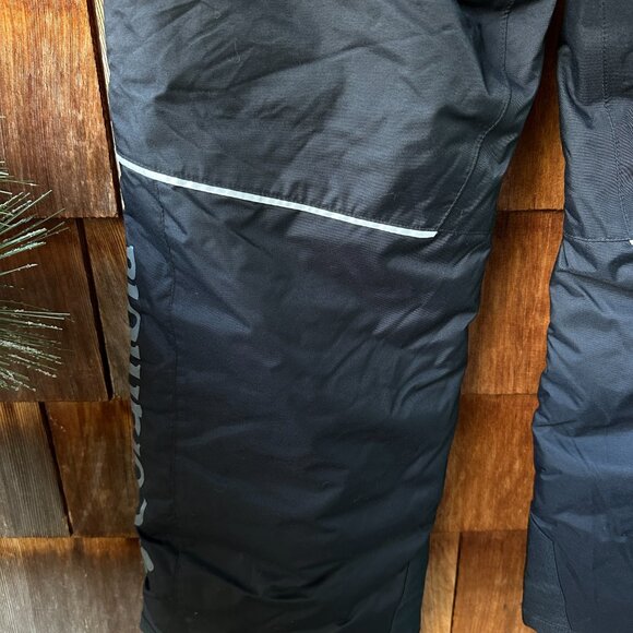 Like New Columbia Bold Black Omni-Heat Insulated Snow Pants in Youth Large - Picture 8 of 14